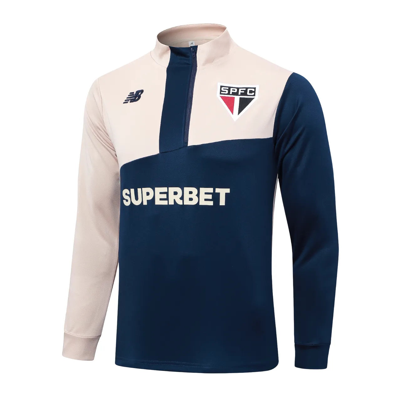 Conjunto Agasalho Comissão São Paulo 24/25 - Azul