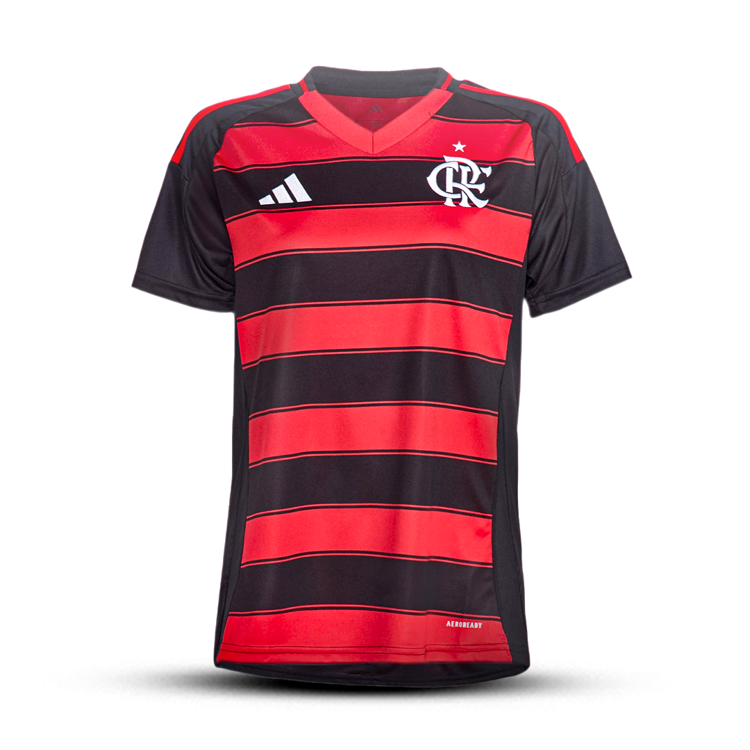 Camisa Feminina do Flamengo 2025/26 - HOME